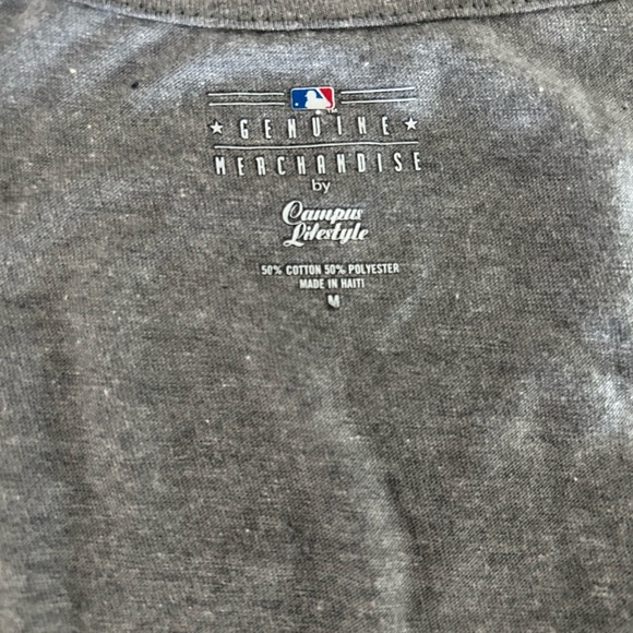 Boston Red Sox Gray V-Neck T-Shirt NWT SZ M - Picture 2 of 5